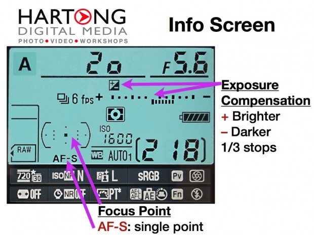 how to adjust camera brighter or darker