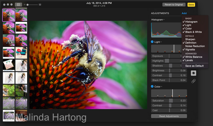 how to use the new Photos app for Mac