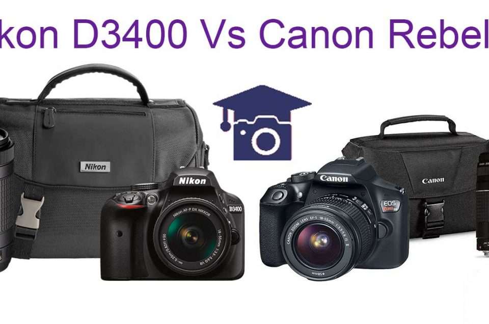 Compare Nikon D3400 to Canon Rebel T6